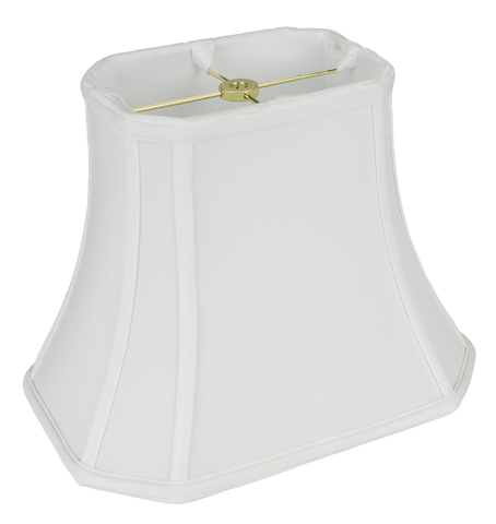 Rectangle Cut Corner Shantung with Piping