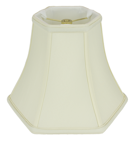 Hexagon Bell Shantung with Piping