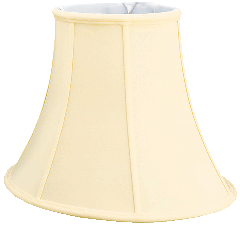 Oval Bell Shantung with Piping