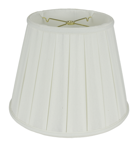 2" Box Pleat Homespun Linen Soft Back